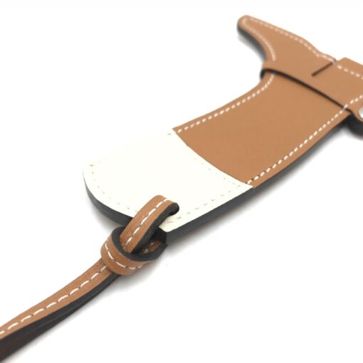 Hermès - long boot leather bag charm - Image 9