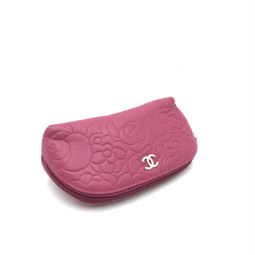 Chanel - Lambskin Pink Pouch - Image 9