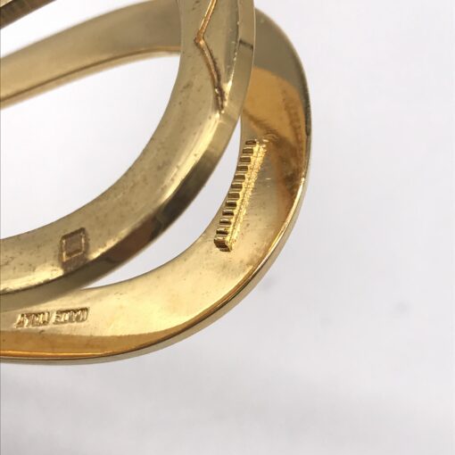 Celine - Equestrian Design Money Clip, Gold Plated - Image 9