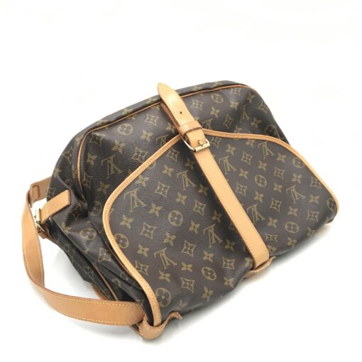 Louis Vuitton - Brown Monogram Saumur Messenger Bag - Image 9