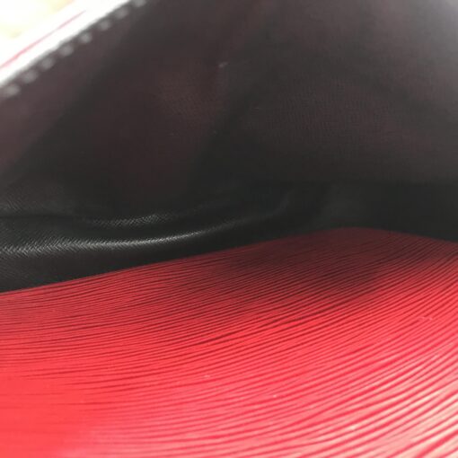 Louis Vuitton - Epi Cartouchiere Crossbody Bag In Red - Image 9