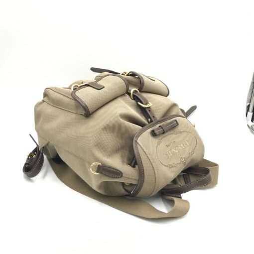 Prada - Backpack, Cotton - Image 9
