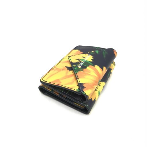 Balenciaga - Floral Patterned Leather Paper Mini Wallet - Image 10