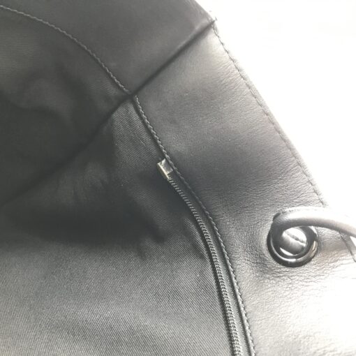 Loewe - Shopper Black Leather Tote Bag - Image 10