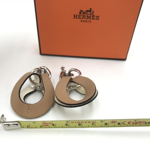 Hermès - Palladium-Plated Virevolte Drop Earrings - Image 10