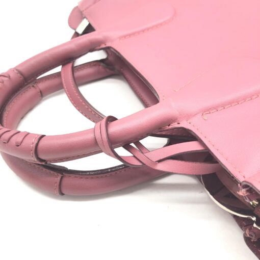 Salvatore Ferragamo - Pink Leather 2WAY Bag - Image 10