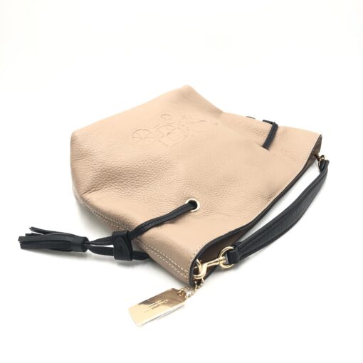 Coach - Beige Leather Crossbody Shoulder Bag - Image 10