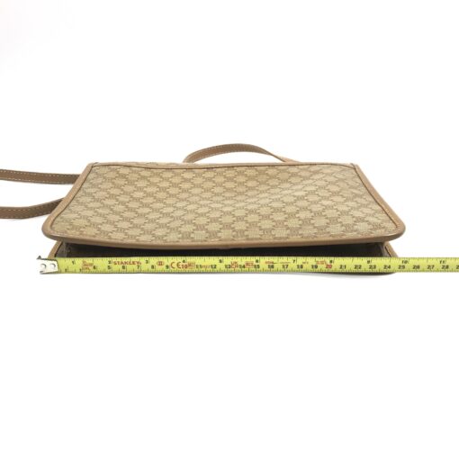 Celine - Vintage Macadam Crossbody Bag - Image 11