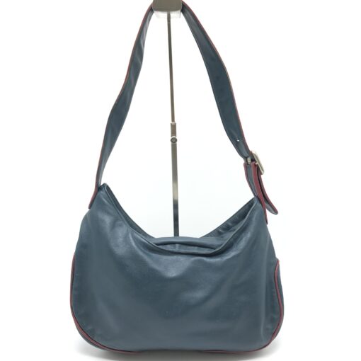 Loewe - Blue Leather Shoulder Bag - Image 2