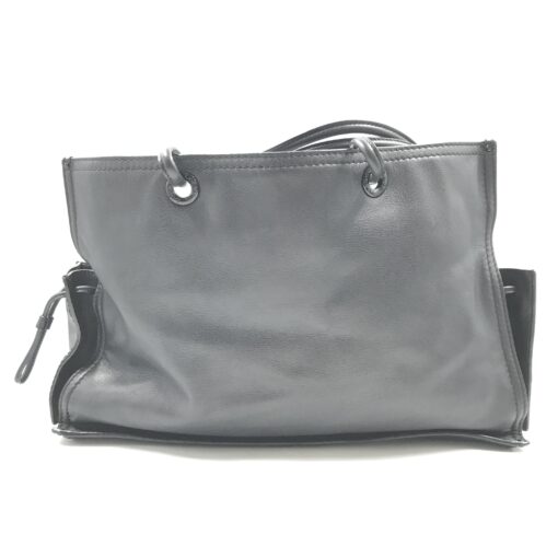 Loewe - Shopper Black Leather Tote Bag - Image 2