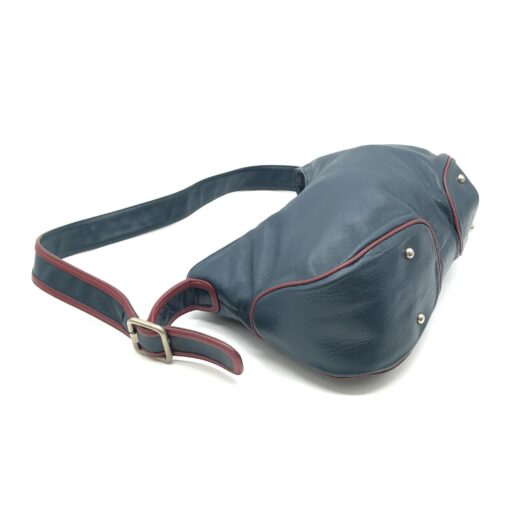 Loewe - Blue Leather Shoulder Bag - Image 3