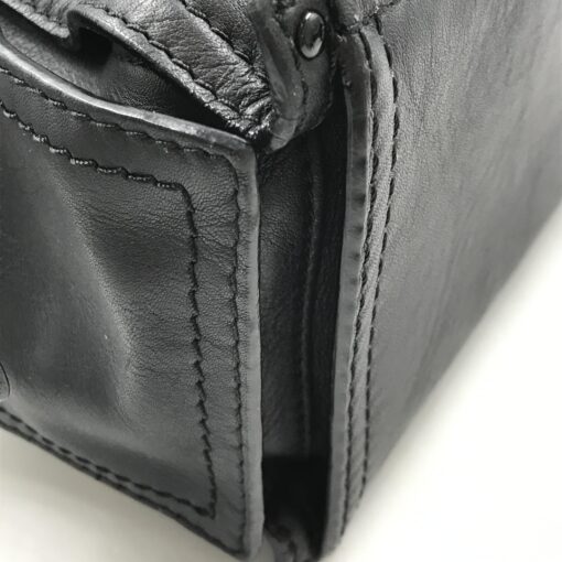 Loewe - Shopper Black Leather Tote Bag - Image 4