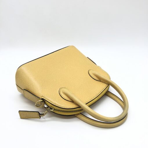 Celine - Leather Yellow Crossbody Handbag - Image 5