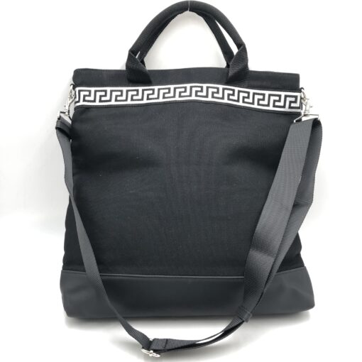 Versace - Crossbody Bag, Cotton - Image 5