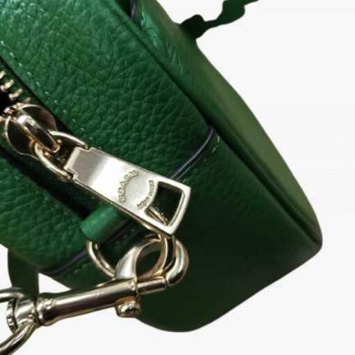Coach - Green leather crossbody camera bag - Image 5