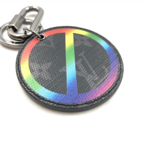Louis Vuitton - Porte Cle Round Rainbow Key Chain - Image 5