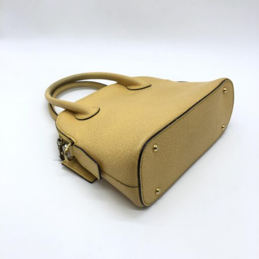 Celine - Leather Yellow Crossbody Handbag - Image 6