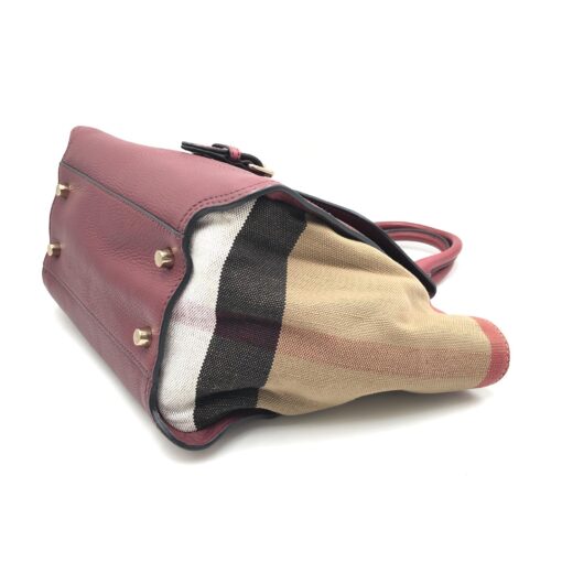 Burberry - Handbag, Cotton - Image 6