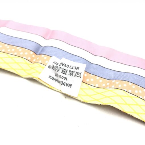 Hermès - Silk twilly scarf - Image 6