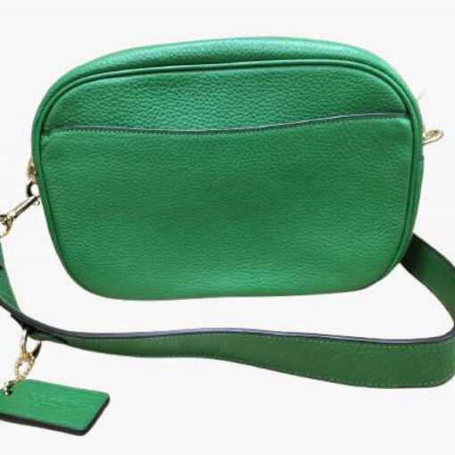 Coach - Green leather crossbody camera bag - Image 6