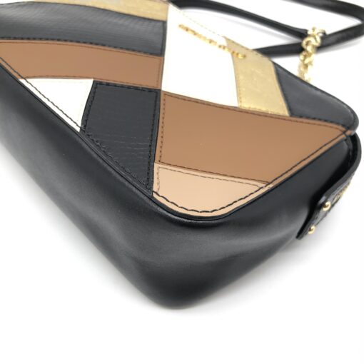 Michael Kors - Multicolor Embossed Leather and Leather Jet Set Camera Crossbody Bag - Image 6