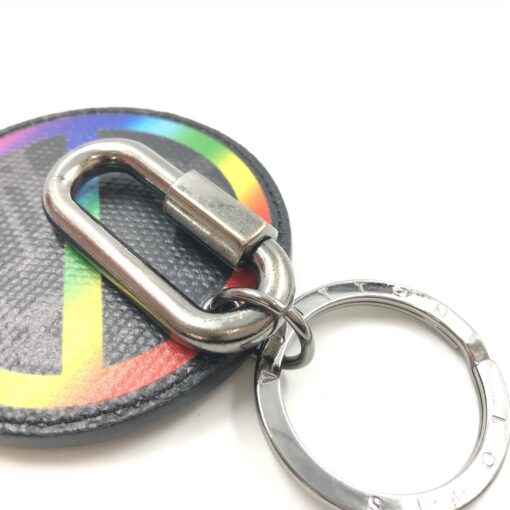 Louis Vuitton - Porte Cle Round Rainbow Key Chain - Image 7