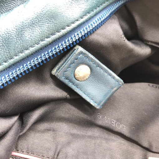 Loewe - Blue Leather Shoulder Bag - Image 8