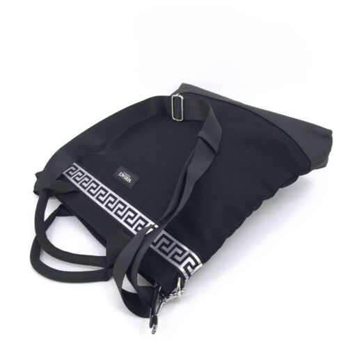 Versace - Crossbody Bag, Cotton - Image 8