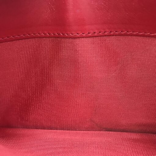 Prada - Red Studded Leather Zip Wallet - Image 8