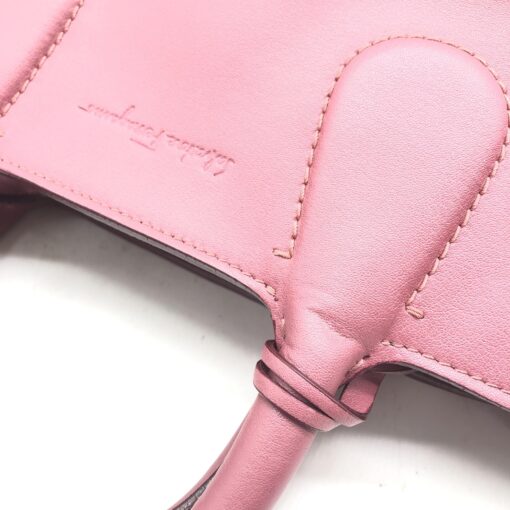 Salvatore Ferragamo - Pink Leather 2WAY Bag - Image 8