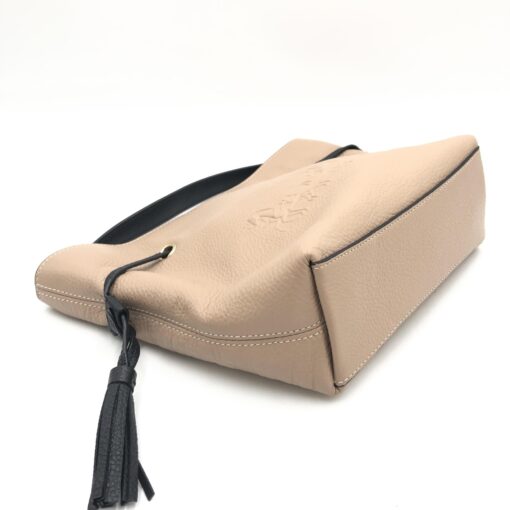 Coach - Beige Leather Crossbody Shoulder Bag - Image 8