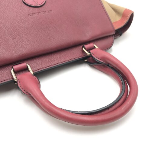 Burberry - Handbag, Cotton - Image 9