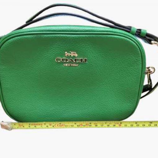 Coach - Green leather crossbody camera bag - Image 9