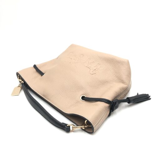 Coach - Beige Leather Crossbody Shoulder Bag - Image 9