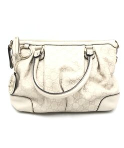 Gucci - Guccissima Sukey Canvas Satchel Handbag