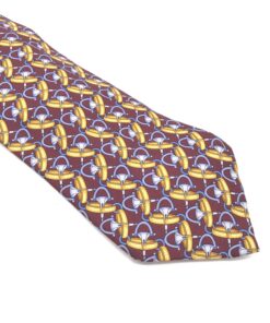Gucci - Patterned silk tie in vibrant colors