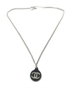 Chanel - Coco Mark Rhinestone Necklace