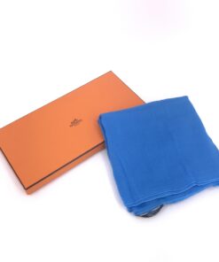 Hermès - Blue Silk Scarf