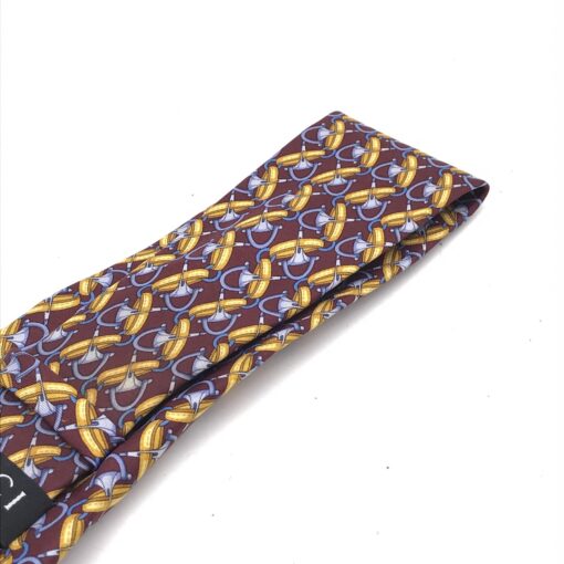 Gucci - Patterned silk tie in vibrant colors - Image 10