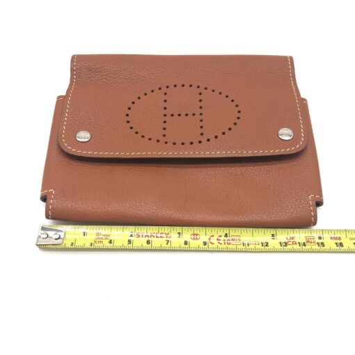 Hermès - Caramel Leather Playing card case - Image 11