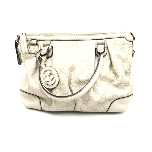 Gucci - Guccissima Sukey Canvas Satchel Handbag - Image 2