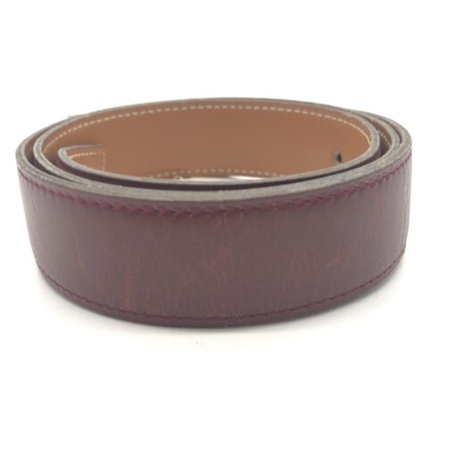 Hermès - Leather Belt With Horse Buckle Design - Image 2