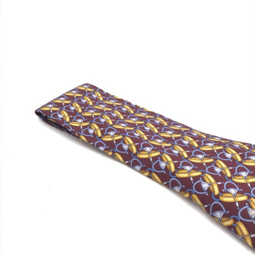 Gucci - Patterned silk tie in vibrant colors - Image 3