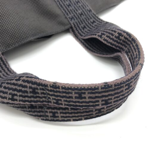 Hermès - Grey Canvas Air Line Cabas Tote Bag - Image 5