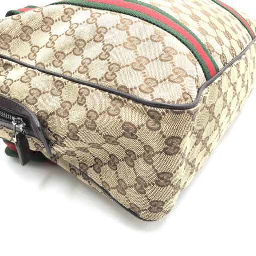 Gucci - GG Canvas Tote Bag With Stripes - Image 5