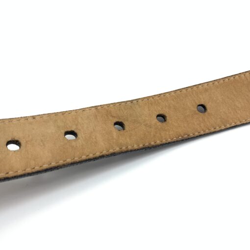 Gucci - Black Microguccissima Leather Belt - Image 5