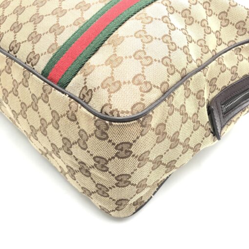Gucci - GG Canvas Tote Bag With Stripes - Image 6