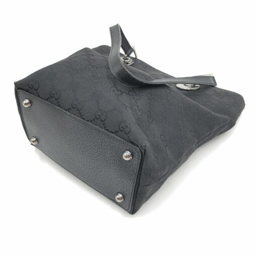 Gucci - GG Canvas Eclipse Black Tote Bag - Image 6