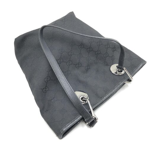 Gucci - GG Canvas Eclipse Black Tote Bag - Image 7