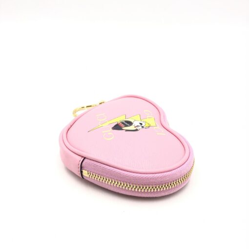 Gucci - Pink heart-shaped coin case - Image 7